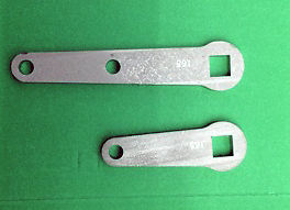 Triumph T120 Twin Leading Brake Arms 37-3453 37-3454 1968 Only