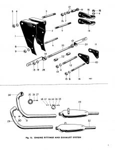 Triumph 3TA 5TA Exhaust Downpipe Brackets 83-4283 82-4707 (H47)