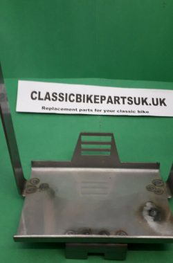 TRIUMPH T50 BATTERY TRAY 83-2018 and HOOKED BUCKLE S348