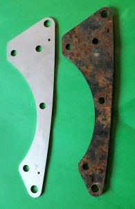 BSA M20 M21 M33 Rigid Spring 66-4180 Front Engine Plates