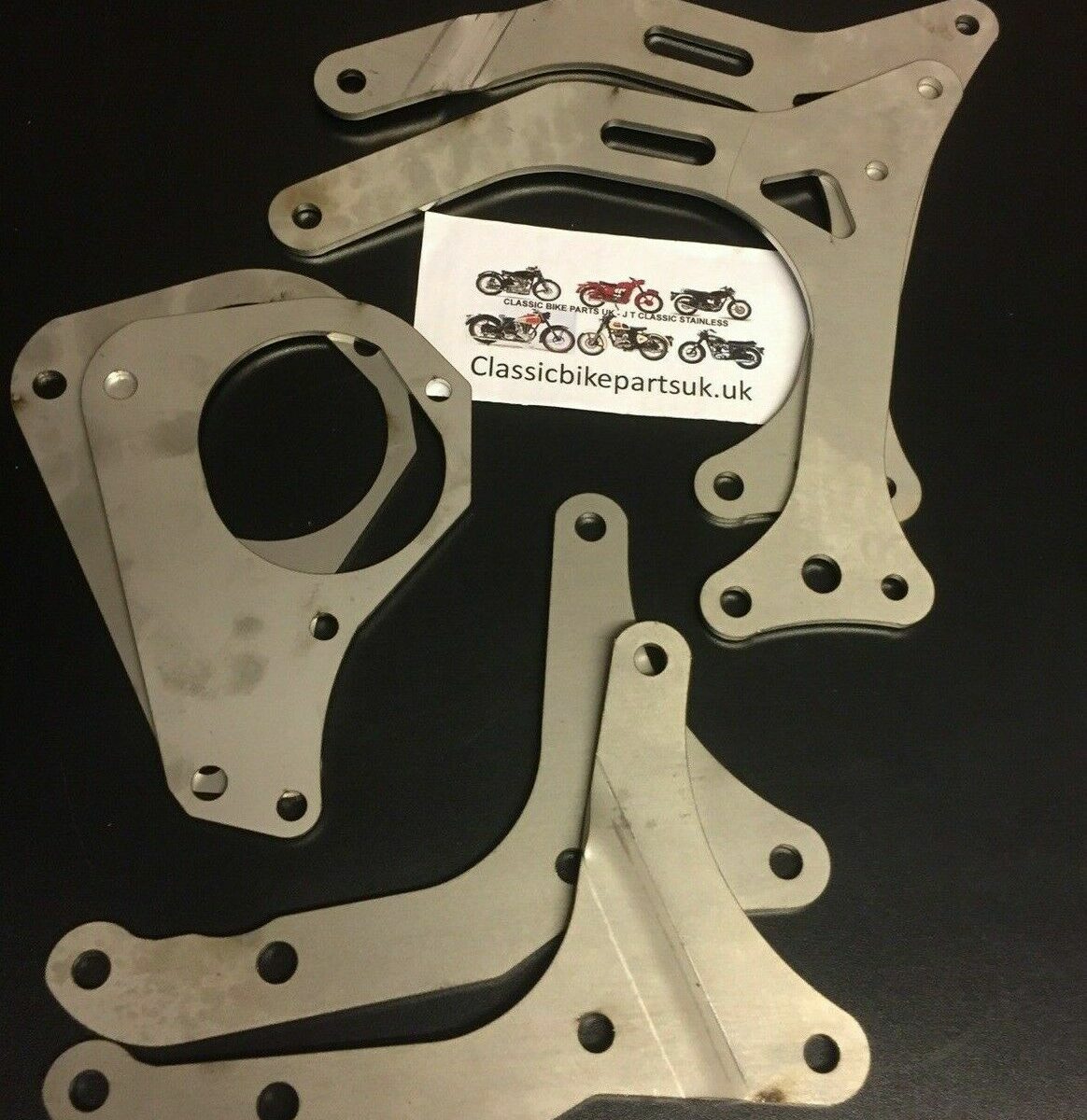 BSA A7 A10 Stainless Steel Engine Gearbox Plates (S461 462 463 464 465)