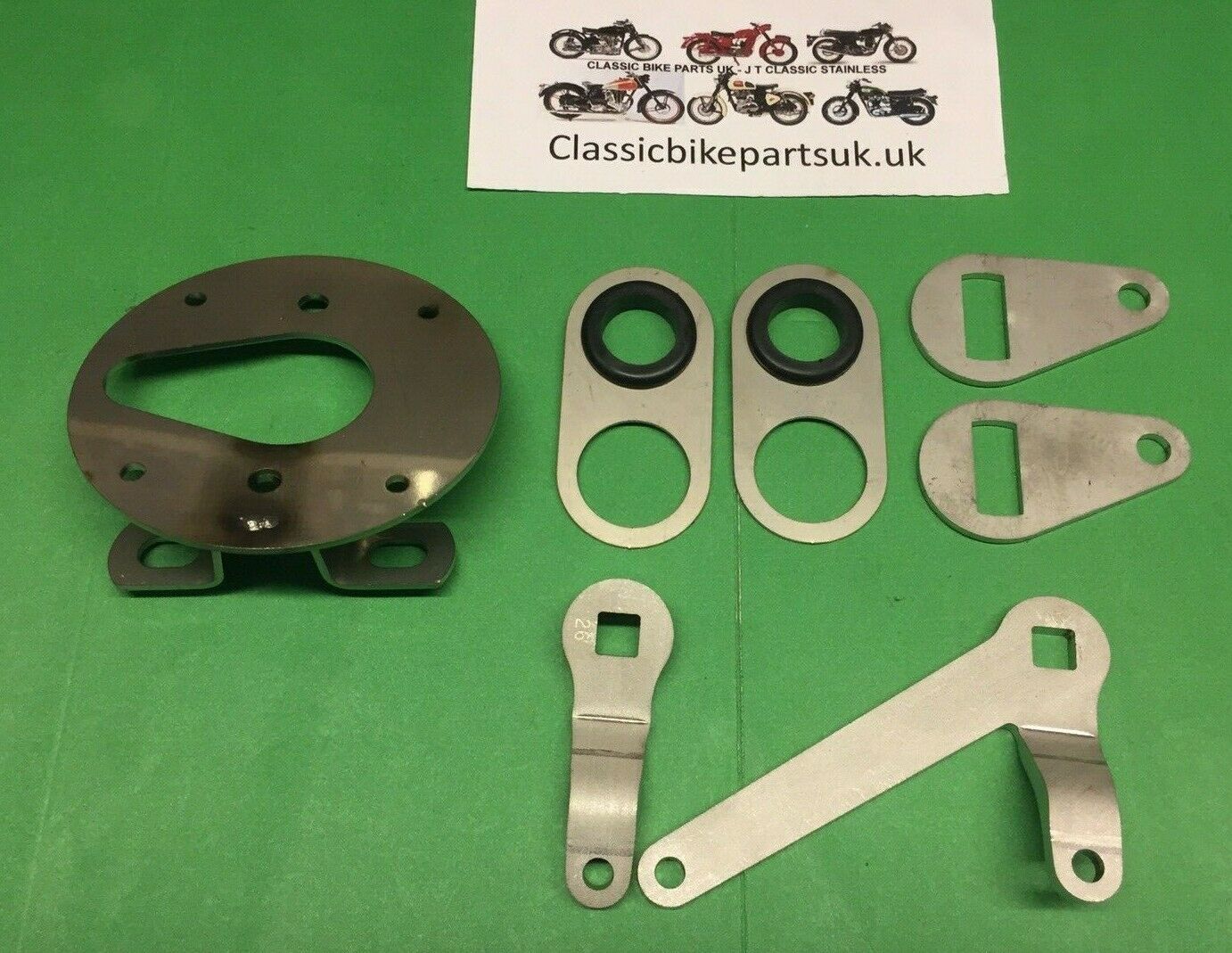 Triumph TR25W Front Tidy Kit TLS Brake Arms Speedo, Mudguard and Cable Guides