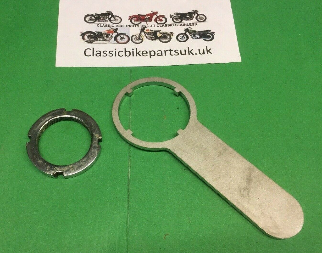 Velocette LE Fork Seal Collar Nut Tool (S481)