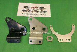 Triumph T160 83-5899 Front Engine Plate Left Hand and Horn Bracket (S371) (H37)