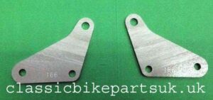 Triumph T150 Trident Pillion Footrest Silencer Hanger Brackets 71-3817 (H166)