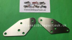 Norton Commando Mk 3 Pair 064148 Silencer Brackets (H59)