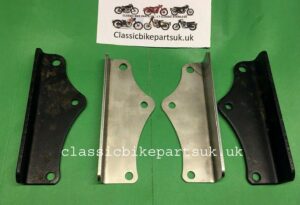 Matchless AJS Twin Front Engine Mounting Brackets Plates 013943-4 (S502)