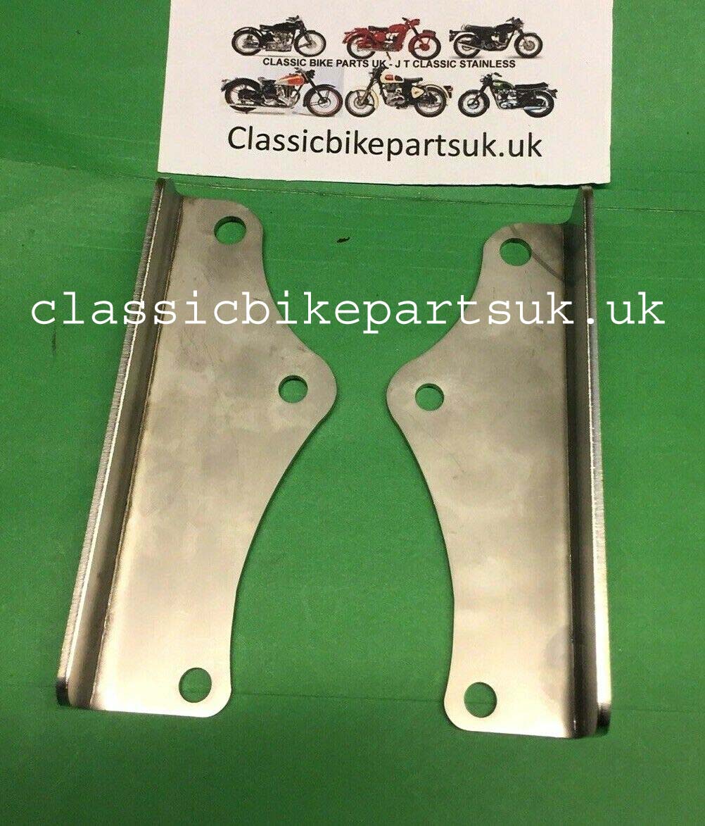 Matchless AJS Twin Front Engine Mounting Brackets Plates 013943-4 (S502)
