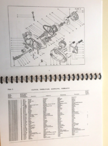 BSA BANTAM D10 PARTS MANUAL BOOK 00-5130 SILVER SUPREME (WORKSHOP CLEAR OUT)