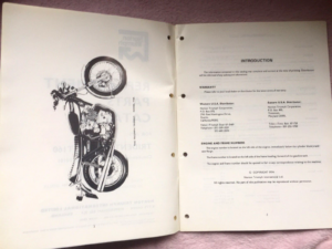 TRIUMPH T160 TRIDENT GENUINE WORKS PARTS MANUAL CATALOGUE BOOK 1975 00-5758