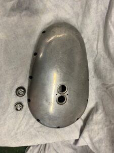 BSA A65 A50 EARLY 68-240 PRIMARY COVER CASE & INSPECTION CAPS