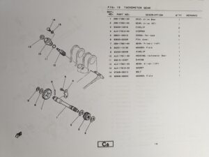 Yamaha RD350LC’82 (4L0) Parts Catalogue