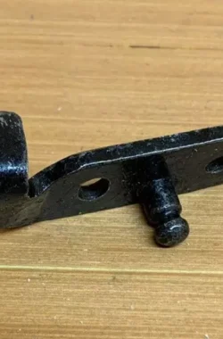 VELOCETTE MAS38 REAR BRAKE PEDAL STOP BRACKET (USED IN GOOD CONDITION)