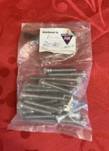 BSA A50 A65 OUTER CASING ENGINE COVER ALLEN SCREW FASTENER SET 1968 ON