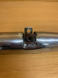 BSA A10 SPITFIRE HORNET SPITFIRE A65 FORK SHROUD CHROME (USED)