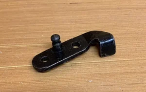 VELOCETTE MAS38 REAR BRAKE PEDAL STOP BRACKET (USED IN GOOD CONDITION)