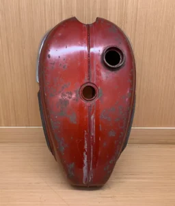 TRIUMPH TR25W PETROL FUEL TANK ORIGINAL WITH BADGES & KNEE PADS