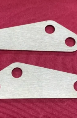 Norton Commando MK3 Silencer Brackets In High Grade 304 Stainless Steel (H59)