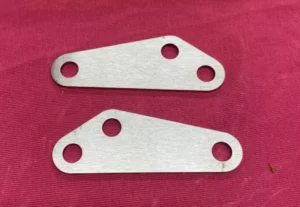 Norton Commando MK3 Silencer Brackets In High Grade 304 Stainless Steel (H59)