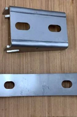 BSA B31 B33 A7 A10 42-9196 42-9058 Seat Brackets In Stainless Steel (H88 H89) TO CLEAR