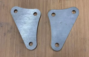 TRIUMPH TIGER 1050 STANDARD REAR SUSPESION LINK PLATES IN STAINLESS STEEL (H332)