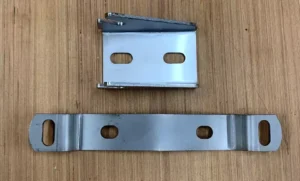 BSA B31 B33 A7 A10 42-9196 42-9058 Seat Brackets In Stainless Steel (H88 H89) TO CLEAR