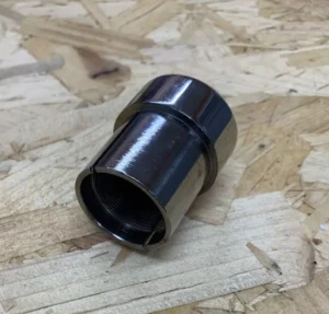 BSA A50 A65 STEERING STEM TOP NUT 97-2702 1969/70 DAMPER ROD TYPE (NEW OLD STOCK)