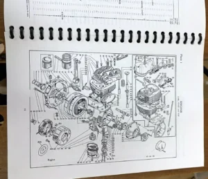 BSA C10L C11 C11G C12 PARTS MANUAL 1954 TO 1957 RIGID SPRING and SWING ARM