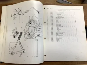 TRIUMPH TRIDENT T150V WORKS PARTS MANUAL 1974 00-5738 