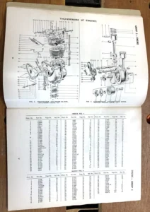 TRIUMPH 5T 6T T100 T110 TR5 TR6 GENUINE WORKS PARTS MANUAL CATALOGUE BOOK 1956