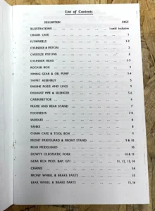 PANTHER 100 ILLUSTRATED SPARE PARTS LIST BOOK MANUAL CATALOGUE