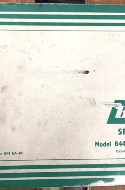 BSA B44 VICTOR SPECIAL WORKS PARTS MANUAL SPARES CATALOGUE 1967