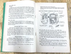 LUCAS MOTORYCLE MAINTENANCE MANUAL BOOK FOR ALTERNATING CURRENT EQUIPMENT