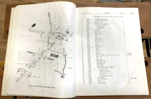 TRIUMPH TIGER 100 T100S T100R T100C T100T PARTS MANUAL 1968