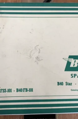 BSA B40 STAR AND B40 SPORTS STAR WORKS PARTS MANUAL 00-5121