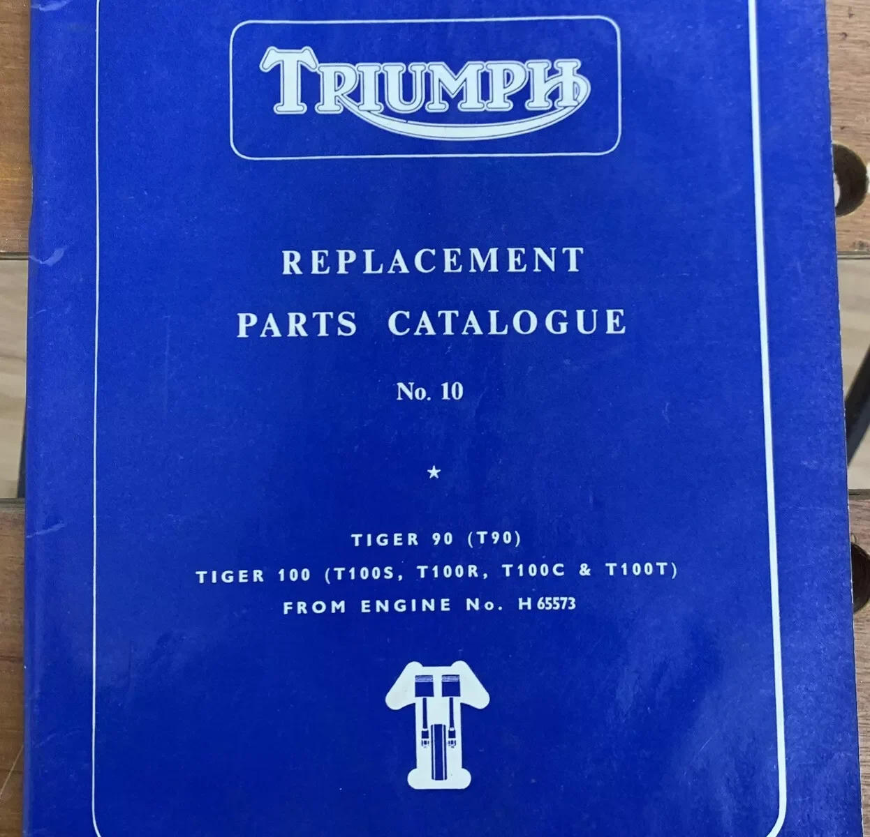 TRIUMPH TIGER 100 T100S T100R T100C T100T PARTS MANUAL 1968