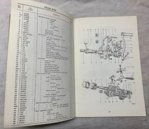 ROYAL ENFIELD CRUSADER SUPER 5 WORKS PARTS BOOK MANUAL 1962 