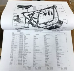 BSA A SERIES A7 A10 SUPER ROCKET PARTS MANUAL 00-5086