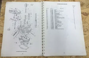 TRIUMPH BONNEVILLE 750 T140ES GENUINE WORKS PARTS MANUAL 1982