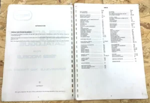 TRIUMPH BONNEVILLE 750 T140ES GENUINE WORKS PARTS MANUAL 1982