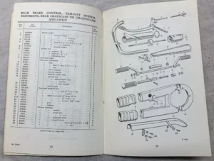 ROYAL ENFIELD CRUSADER SUPER 5 WORKS PARTS BOOK MANUAL 1962 