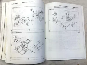 HONDA CB400F F1 F2 SUPER SPORTS 400-4 GENUINE WORKS PARTS BOOK 1977