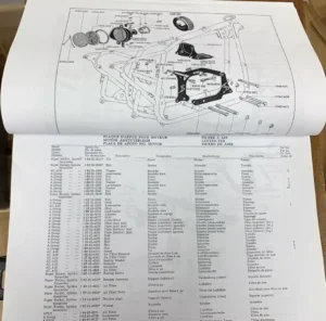 BSA A SERIES A7 A10 SUPER ROCKET PARTS MANUAL 00-5086