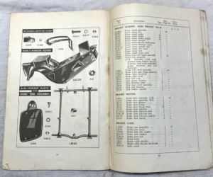 VELOCETTE LE 149CC GENUINE WORKS PARTS BOOK F438A 