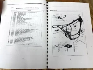 BSA B44 VICTOR SPECIAL PARTS MANUAL SPARES LIST CATALOGUE 1970