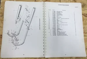 TRIUMPH BONNEVILLE 750 T140ES GENUINE WORKS PARTS MANUAL 1982