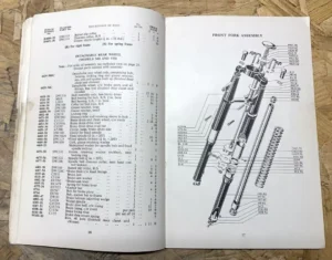 ARIEL WORKS SPARE PARTS BOOK MANUAL SINGLE CYLINDER MODELS 1954