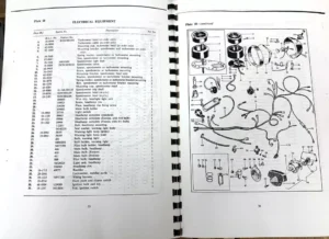 BSA B44 VICTOR SPECIAL PARTS MANUAL SPARES LIST CATALOGUE 1970