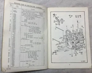 ROYAL ENFIELD SUPER METEOR SPARE PARTS BOOK MANUAL 1959-60